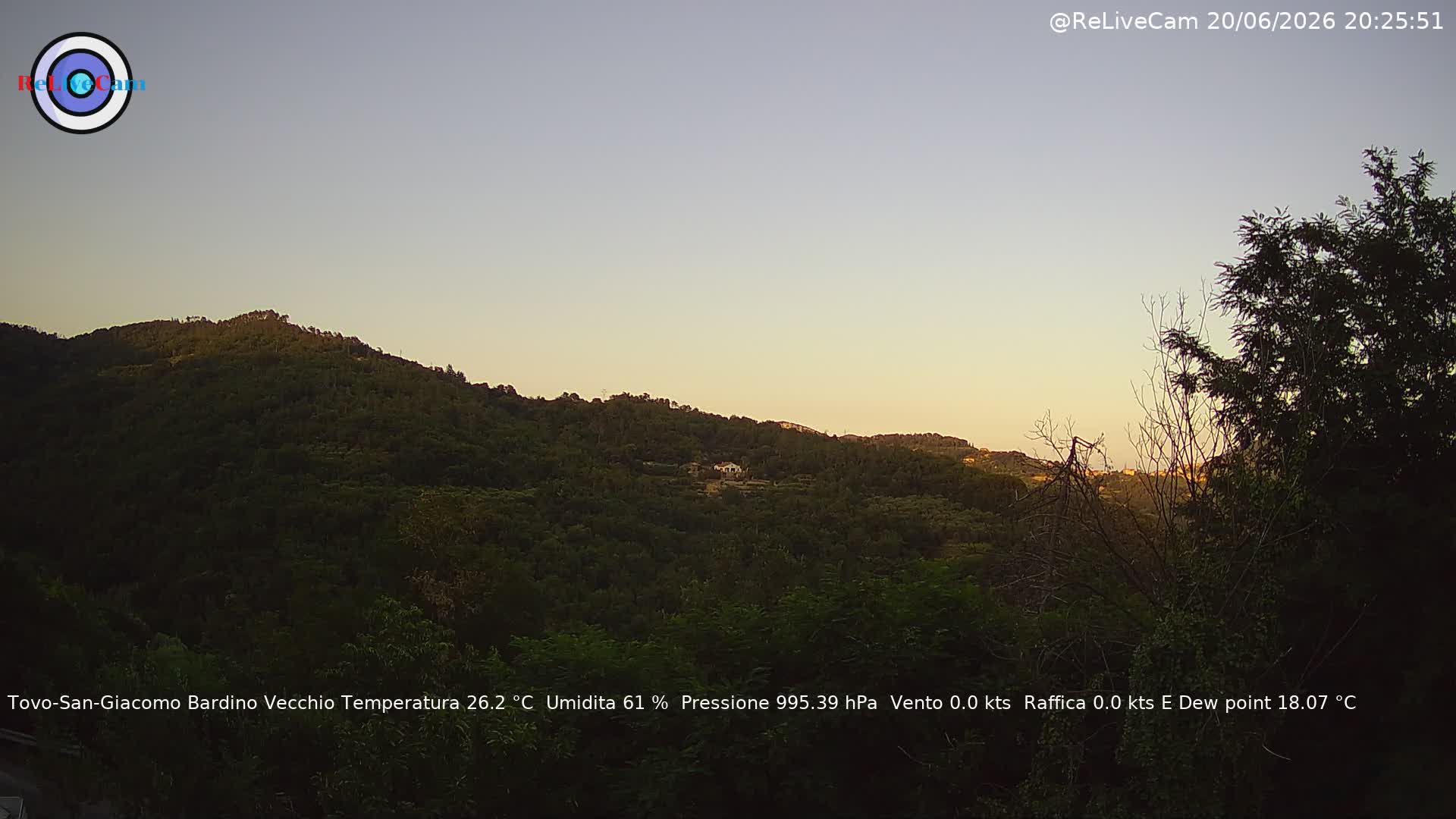 Timelapse del 20/06/2026