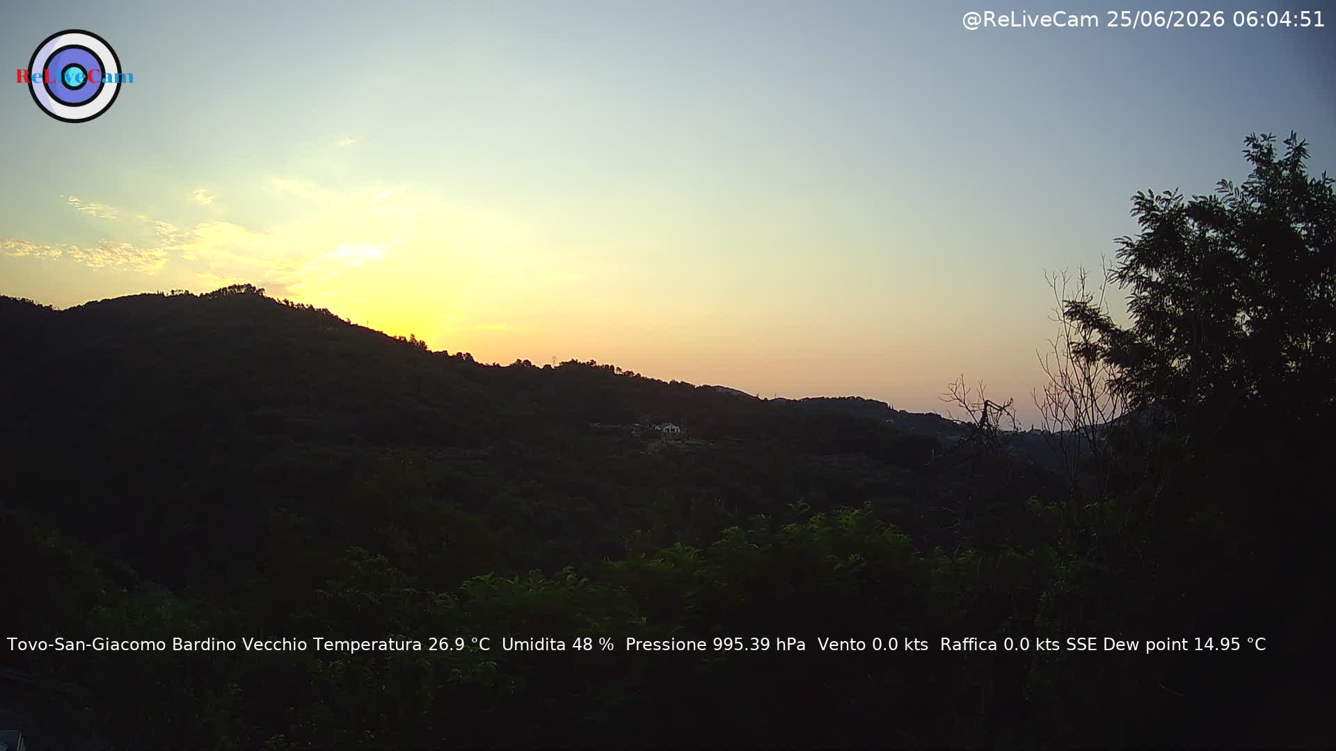 Timelapse del 25/06/2026
