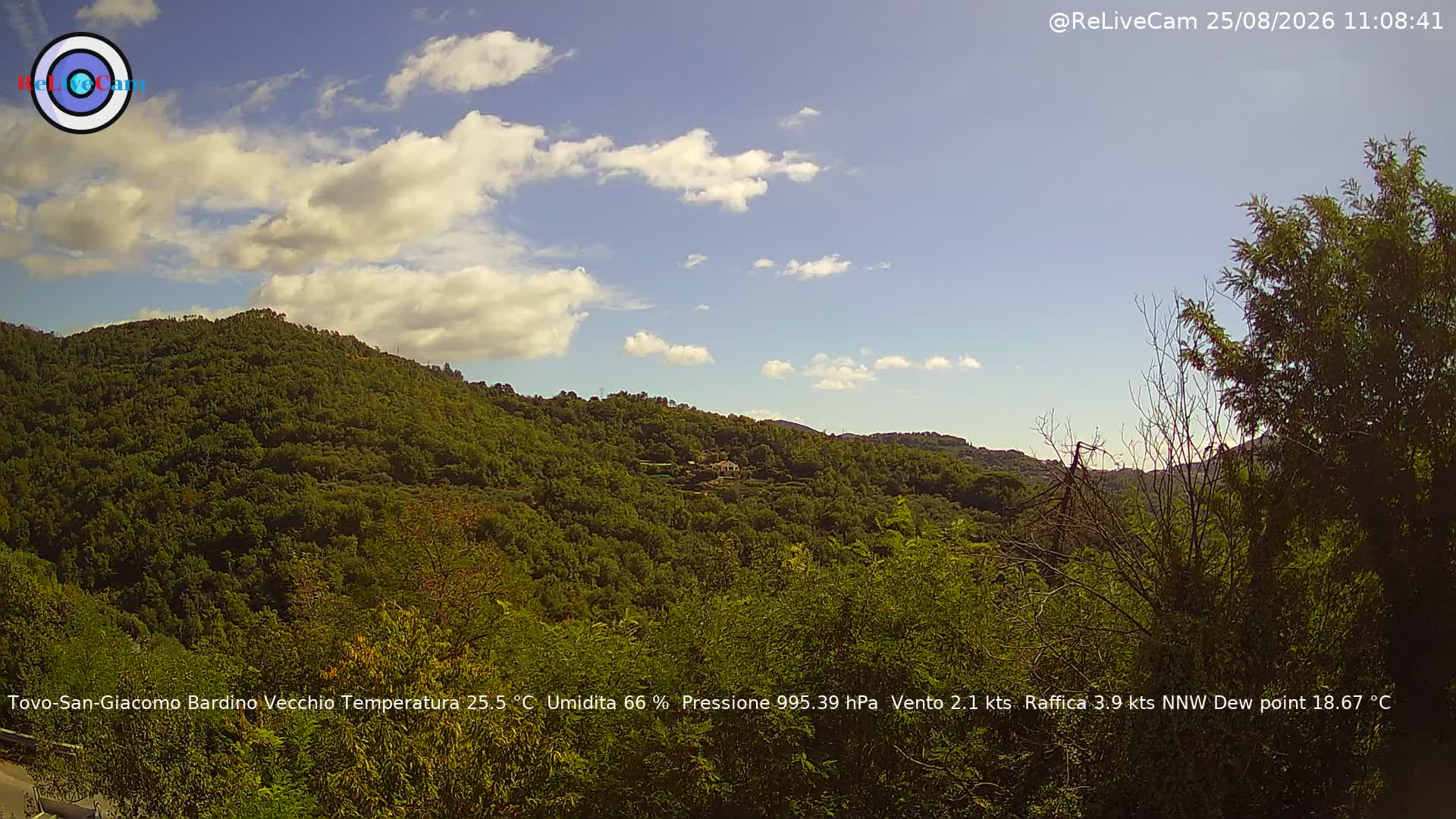Timelapse del 25/08/2026