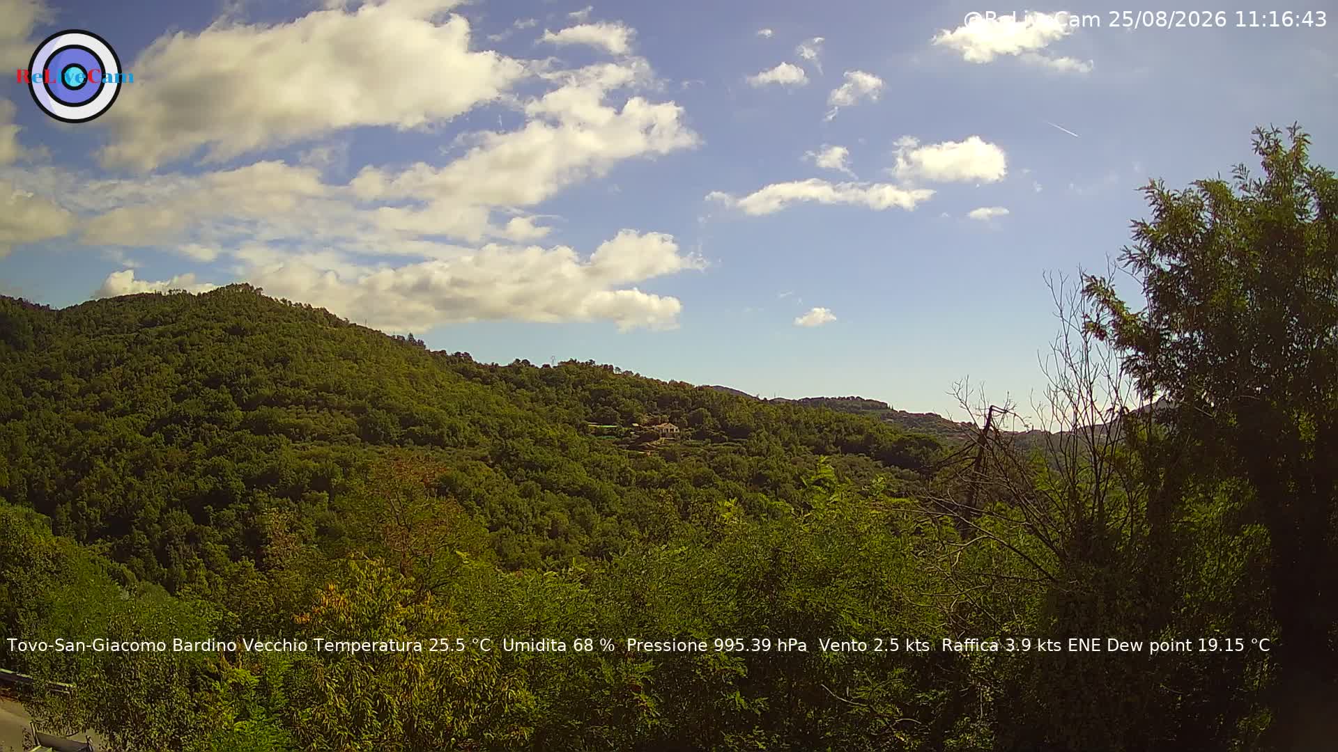 Timelapse del 25/08/2026