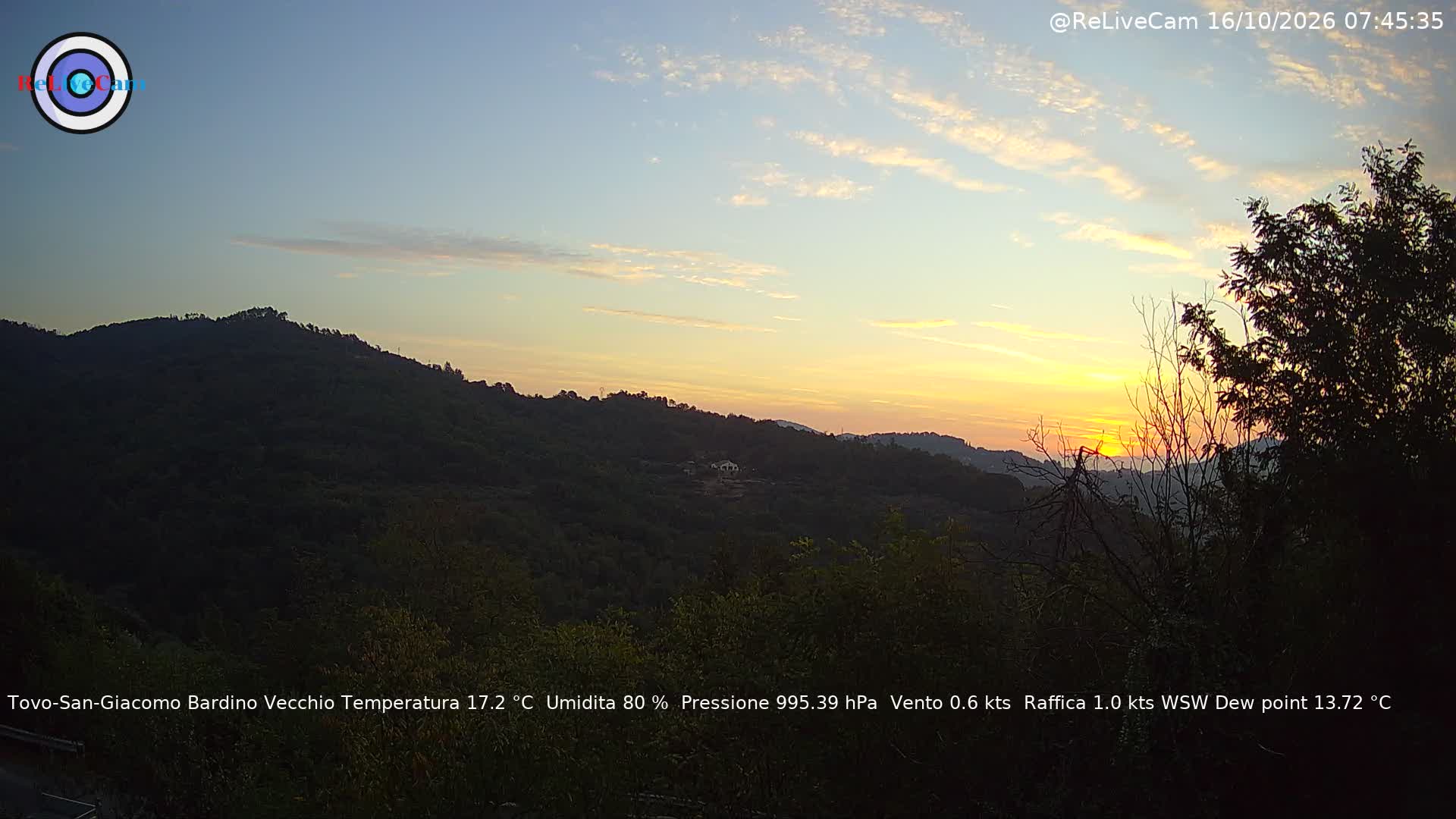Timelapse del 16/10/2026