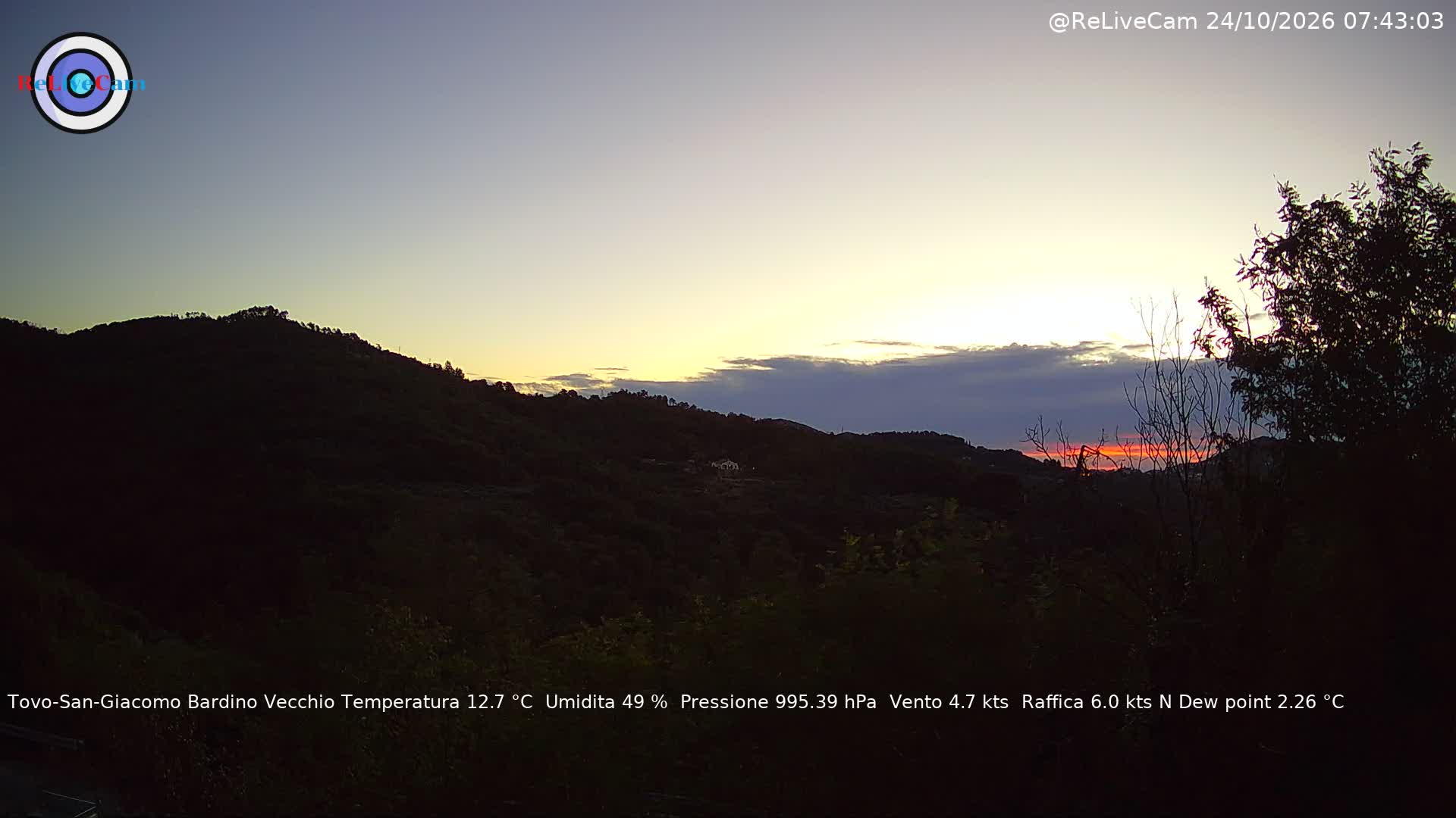 Timelapse del 24/10/2026